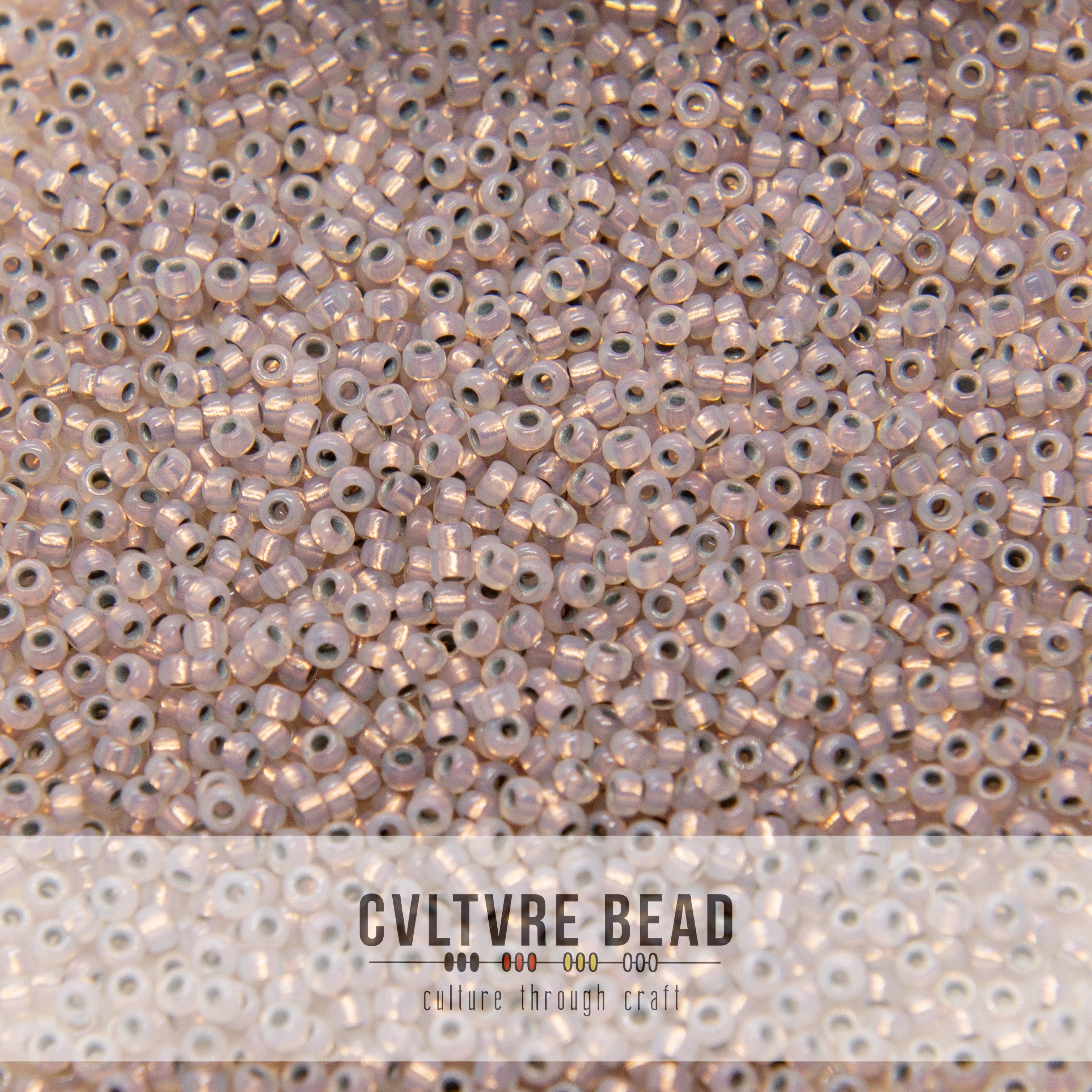 11/0 Copper Lined Opal - 23g - Miyuki Seed Bead